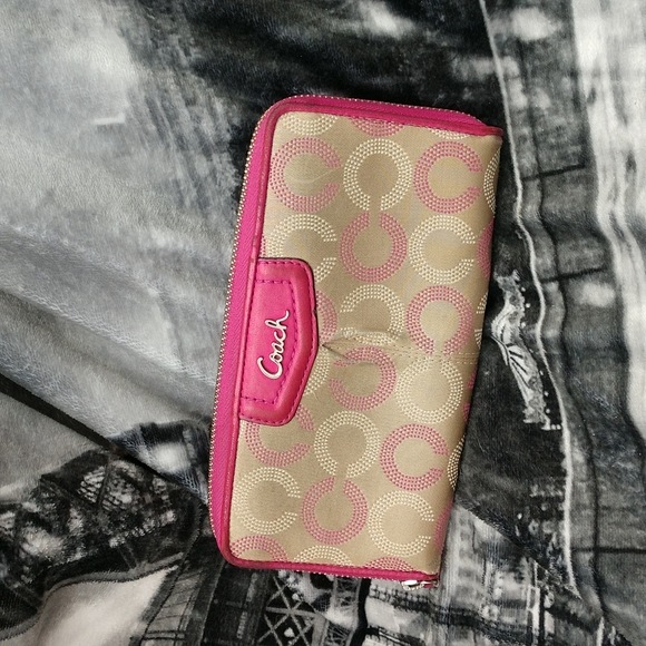Coach Bags Coach Pink Wallet Poshmark